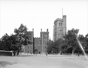Gatehouse, Lambeth Palace, Lambeth, London, c1870-1900
