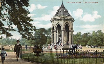 Victoria Park, Bow, London, 1900