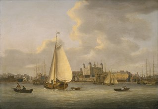 'The Tower of London from the River', c1770-c1818. Artist: Daniel Turner