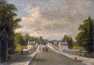 'Richmond Bridge', late 19th century. Artist: James Isaiah Lewis