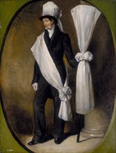 'A Funeral Bearer', 1830s.  Artist: Robert William Buss