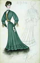 Lewis and Allenby fashion design, c1900. Artist: Lewis and Allenby