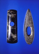 Prehistoric axe-hammer and macehead, c2000-c1200 BC. Artist: Unknown