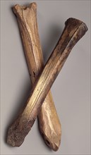 Bone skates, (12th century?). Artist: Unknown