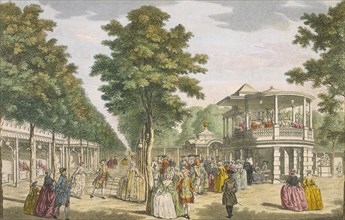 Vauxhall Gardens, Lambeth, 18th century. Artist: Unknown