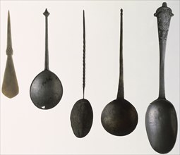 Various spoons. Artist: Unknown