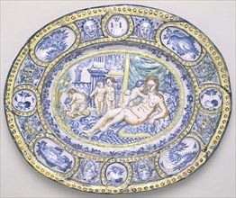 Delft charger, 1675. Artist: Unknown