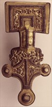Saxon brooch from Lundenwic, 7th-9th century. Artist: Unknown
