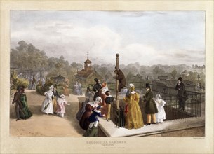 The Zoological Gardens at Regent's Park, London, 1835.  Artist: Charles Joseph Hullmandel