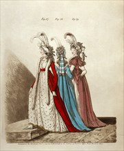 Afternoon dresses, 1795. Artist: Niklaus von Heideloff
