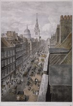 Cheapside, London, 1823. Artist: Thomas Mann Baynes