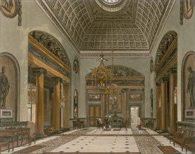 Entrance hall of the Carlton House, Westminster, London. Artist: Unknown