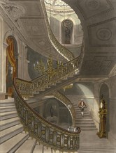 Carlton House grand staircase, Westminster, London. Artist: Unknown