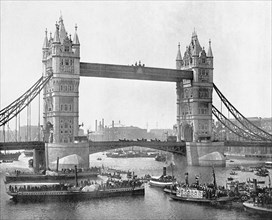 Opening of Tower Bridge, Stepney, Tower Hamlets, London, 1894. Artist: Unknown