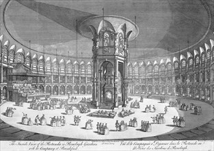 The Rotunda at Ranelagh Gardens, London, mid-18th century. Artist: Thomas Bowles