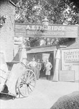 A Etheridge, a decorator's yard, Holloway Road, Islington, London, (1900s?). Artist: Unknown