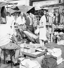 Street market scene, 1960s. Artist: Unknown