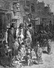 'Wentworth Street, Whitechapel', 1872. Artist: A Bertrand