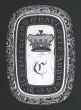 Princess Charlotte commemorative bracelet slide, c1817. Artist: Unknown