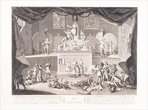 'The Lottery', 18th century. Artist: Unknown