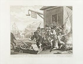 The Invasion - France, 1756. Artist: William Hogarth