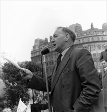 Bob Edwards, London Labour Party Demo against Rent Act, 20 Oct 1957. Artist: Henry Grant
