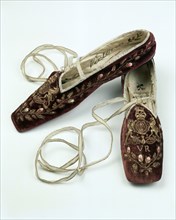 Shoes presented to Queen Victoria after her accession, c1838. Artist: Unknown
