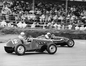 1949 Rover Special and 1951 Alta, Silverstone, 20th July 1968. Artist: Unknown