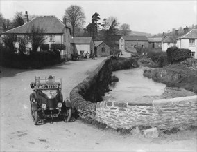 1923 Morris Bullnose at Exford in Somerset, (1920s?). Artist: Unknown