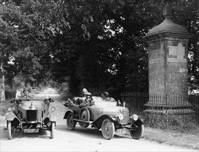 1920 Calthorpe Sporting 4 and Morris Bullnose, Little Compton, Warwickshire, (1920s?). Artist: Unknown