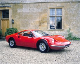 1973 Ferrari Dino 246 GT. Artist: Unknown