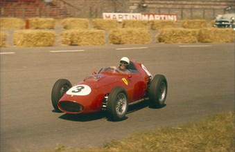 Phil Hill in action in a Ferrari, Dutch Grand Prix, Zandvoort, 1959. Artist: Unknown