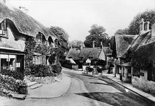 A street through Shanklin, Isle of Wight, 1890. Artist: Unknown