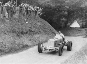 Raymond Mays in an ERA car, c1934-c1939. Artist: Unknown