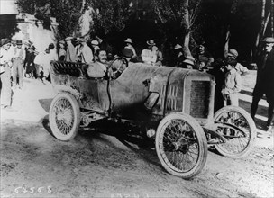 One of the competitors at the Mont Ventoux Hill Climb, Provence, France, 1911. Artist: Unknown