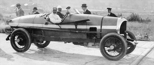 SF Edge in a Spyker car, 1922. Artist: Unknown