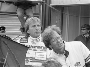 Derek Bell, Group C1 Sportscar driver,1987. Artist: Unknown