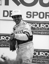 Raul Boesel, World Sportscar Champion for Jaguar, 1987. Artist: Unknown