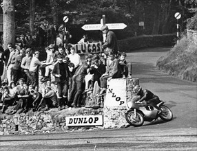 Ultra-Lightweight TT race, Isle of Man, 1966. Artist: Unknown