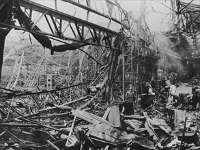 The destruction of Renault's Billancourt factory, Paris, France, WWII, c1939-c1945. Artist: Unknown