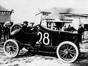 Arrol-Johnston car at the Coupe de l'Auto, Dieppe, France, 1912. Artist: Unknown