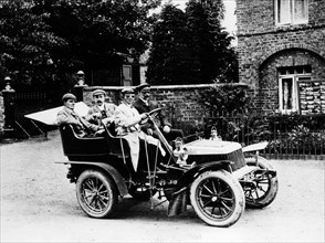 1902 Argyll car, (c1902?). Artist: Unknown