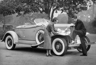 Auburn car, (c1930s?). Artist: Unknown