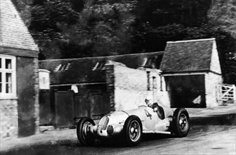 Mercedes-Benz W125, Donington Grand Prix, 1937. Artist: Unknown