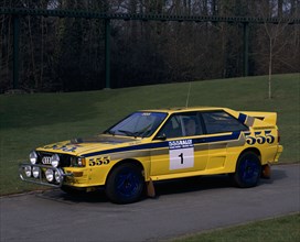 1985 Audi Quattro A2 car. Artist: Unknown