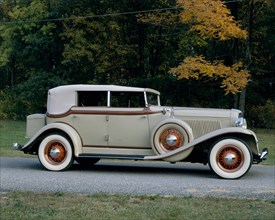 A 1933 Auburn 8-15 Phaeton. Artist: Unknown