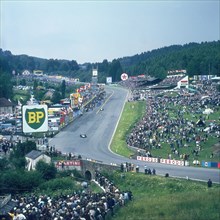 Part of Spa-Francorchamps race track, Belgian Grand Prix, Belgium, 1963. Artist: Unknown