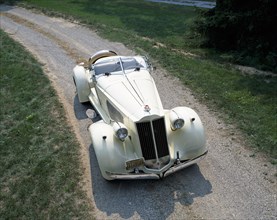 1936 Packard V12. Artist: Unknown