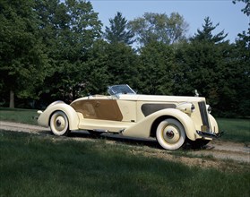 1936 Packard V12. Artist: Unknown