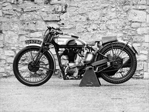 Norton motorbike, an International Model 30, 1932. Artist: Unknown